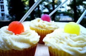 Lollipop Cupcakes
