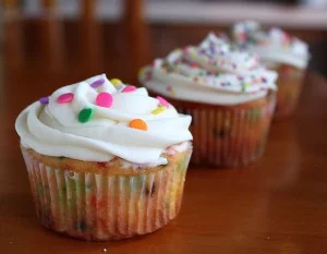 Confetti Cupcakes